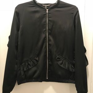 Zara Ruffle Jacket NWT